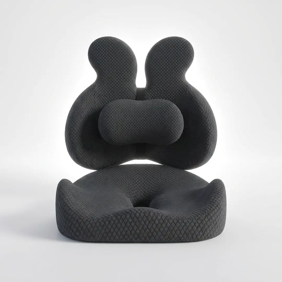 KERNO Arc Set – Ergonomisches Sitzkissen & Lendenwirbelstütze