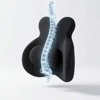 KERNO Arc Set – Ergonomisches Sitzkissen & Lendenwirbelstütze