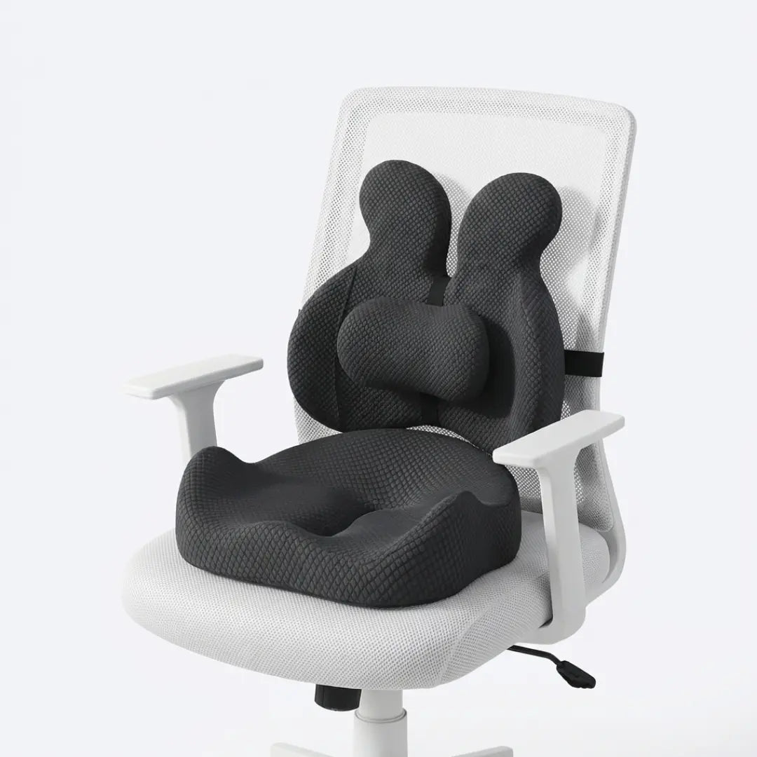 KERNO Arc Set – Ergonomisches Sitzkissen & Lendenwirbelstütze