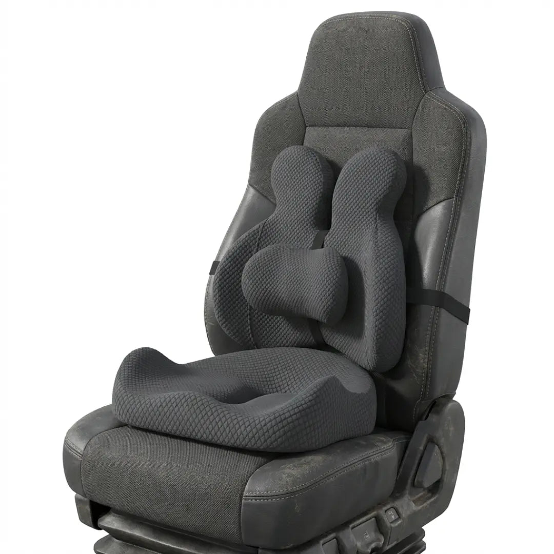 KERNO Arc Set – Ergonomisches Sitzkissen & Lendenwirbelstütze